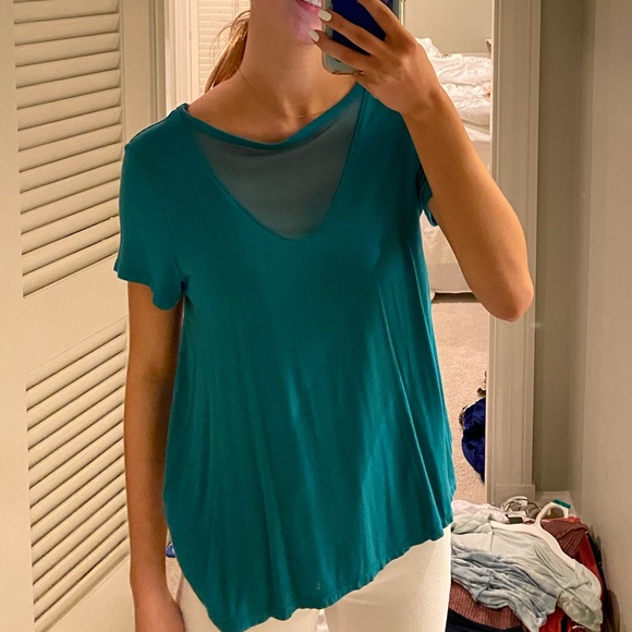 turquoise top - Picture 2 of 2